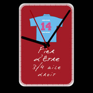 Grande pendule murale 3/4 aile droit Bonus offensif-défensif Rouge 2