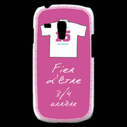 Coque Samsung Galaxy S3 Mini 3/4 arrière Bonus offensif-défensif Rose