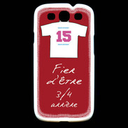 Coque Samsung Galaxy S3 3/4 arrière Bonus offensif-défensif Rouge