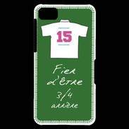 Coque Blackberry Z10 3/4 arrière Bonus offensif-défensif Vert