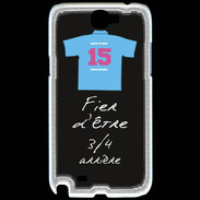 Coque Samsung Galaxy Note 2 3/4 arrière Bonus offensif-défensif Noir 2