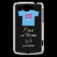 Coque HTC Wildfire G8 3/4 arrière Bonus offensif-défensif Noir 2