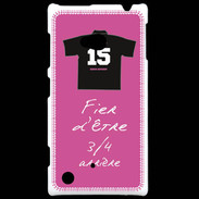 Coque Nokia Lumia 720 3/4 arrière Bonus offensif-défensif Rose 2