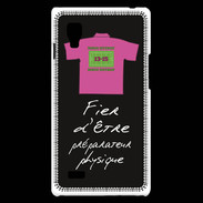 Coque LG Optimus L9 Préparateur physique Bonus offensif-défensif Noir