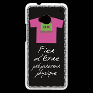 Coque HTC One Préparateur physique Bonus offensif-défensif Noir