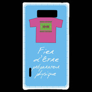 Coque LG Optimus L7 Préparateur physique Bonus offensif-défensif Bleu