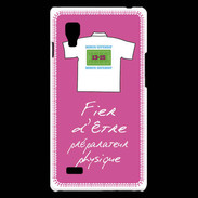 Coque LG Optimus L9 Préparateur physique Bonus offensif-défensif Rose