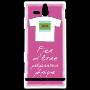 Coque Sony Xperia U Préparateur physique Bonus offensif-défensif Rose