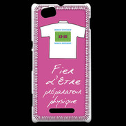 Coque Sony Xperia M Préparateur physique Bonus offensif-défensif Rose