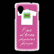 Coque LG Nexus 5 Préparateur physique Bonus offensif-défensif Rose