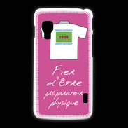 Coque LG L5 2 Préparateur physique Bonus offensif-défensif Rose
