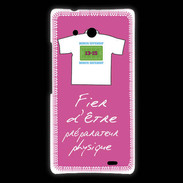 Coque Huawei Ascend Mate Préparateur physique Bonus offensif-défensif Rose