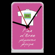 Pendule de bureau Préparateur physique Bonus offensif-défensif Rose