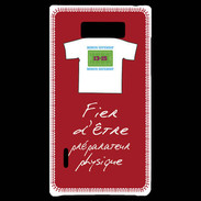 Coque LG Optimus L7 Préparateur physique Bonus offensif-défensif Rouge