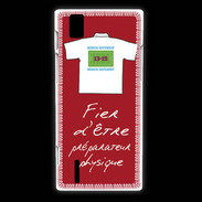 Coque Huawei Ascend P2 Préparateur physique Bonus offensif-défensif Rouge
