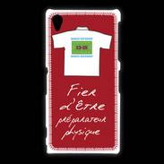 Coque Sony Xpéria Z1 Préparateur physique Bonus offensif-défensif Rouge