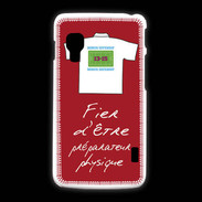 Coque LG L5 2 Préparateur physique Bonus offensif-défensif Rouge