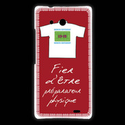 Coque Huawei Ascend Mate Préparateur physique Bonus offensif-défensif Rouge