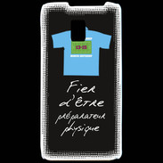 Coque LG P990 Préparateur physique Bonus offensif-défensif Noir 2