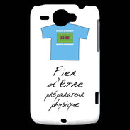 Coque HTC Wildfire G8 Préparateur physique Bonus offensif-défensif Blanc 2