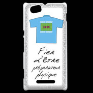 Coque Sony Xperia M Préparateur physique Bonus offensif-défensif Blanc 2