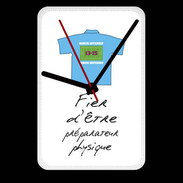 Grande pendule murale Préparateur physique Bonus offensif-défensif Blanc 2
