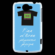 Coque HTC Wildfire G8 Préparateur physique Bonus offensif-défensif Bleu 2