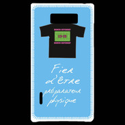 Coque LG Optimus L7 Préparateur physique Bonus offensif-défensif Bleu 2