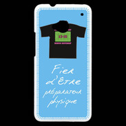 Coque HTC One Préparateur physique Bonus offensif-défensif Bleu 2
