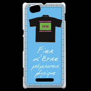 Coque Sony Xperia M Préparateur physique Bonus offensif-défensif Bleu 2