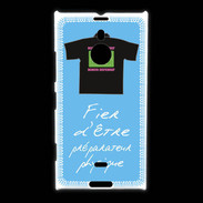 Coque Nokia Lumia 1520 Préparateur physique Bonus offensif-défensif Bleu 2