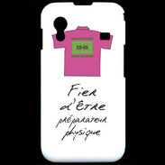 Coque Samsung ACE S5830 Préparateur physique Bonus offensif-défensif Blanc