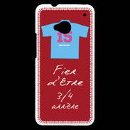 Coque HTC One 3/4 arrière Bonus offensif-défensif Rouge 2