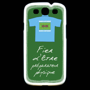 Coque Samsung Galaxy S3 Préparateur physique Bonus offensif-défensif Vert 2
