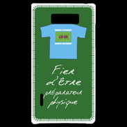 Coque LG Optimus L7 Préparateur physique Bonus offensif-défensif Vert 2