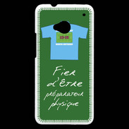 Coque HTC One Préparateur physique Bonus offensif-défensif Vert 2