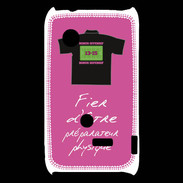 Coque Sony Xperia Typo Préparateur physique Bonus offensif-défensif Rose 2