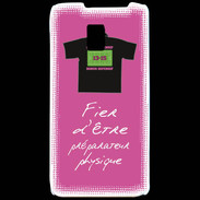Coque LG P990 Préparateur physique Bonus offensif-défensif Rose 2