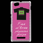 Coque Sony Xperia M Préparateur physique Bonus offensif-défensif Rose 2