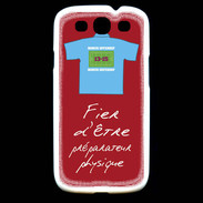 Coque Samsung Galaxy S3 Préparateur physique Bonus offensif-défensif Rouge 2