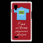Coque LG Optimus L9 Préparateur physique Bonus offensif-défensif Rouge 2