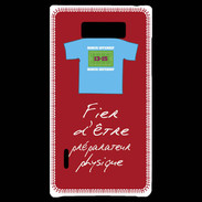 Coque LG Optimus L7 Préparateur physique Bonus offensif-défensif Rouge 2