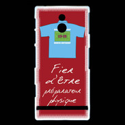 Coque Sony Xperia P Préparateur physique Bonus offensif-défensif Rouge 2