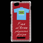 Coque Sony Xperia M Préparateur physique Bonus offensif-défensif Rouge 2