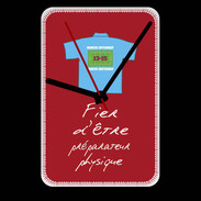 Grande pendule murale Préparateur physique Bonus offensif-défensif Rouge 2