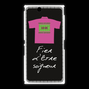 Coque Sony Xpéria Z Ultra Soigneur Bonus offensif-défensif Noir