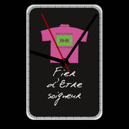 Grande pendule murale Soigneur Bonus offensif-défensif Noir