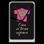 Pendule de bureau Soigneur Bonus offensif-défensif Noir