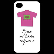 Coque iPhone 4 / iPhone 4S Soigneur Bonus offensif-défensif Blanc