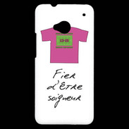 Coque HTC One Soigneur Bonus offensif-défensif Blanc
